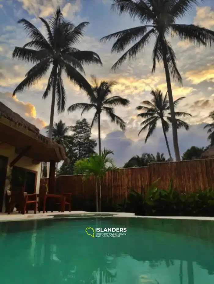 🏡 Villa Tropical Hideaway con Gran Jardín y Piscina Privada – Coconut Lane, Koh Phangan 🌴🌺