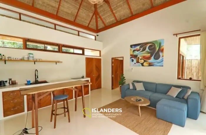🏡 Villa Tropical Hideaway con Gran Jardín y Piscina Privada – Coconut Lane, Koh Phangan 🌴🌺