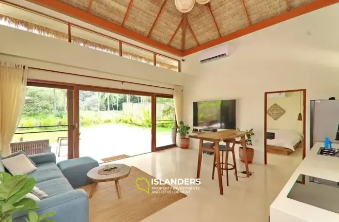 🏡 Villa Tropical Hideaway con Gran Jardín y Piscina Privada – Coconut Lane, Koh Phangan 🌴🌺