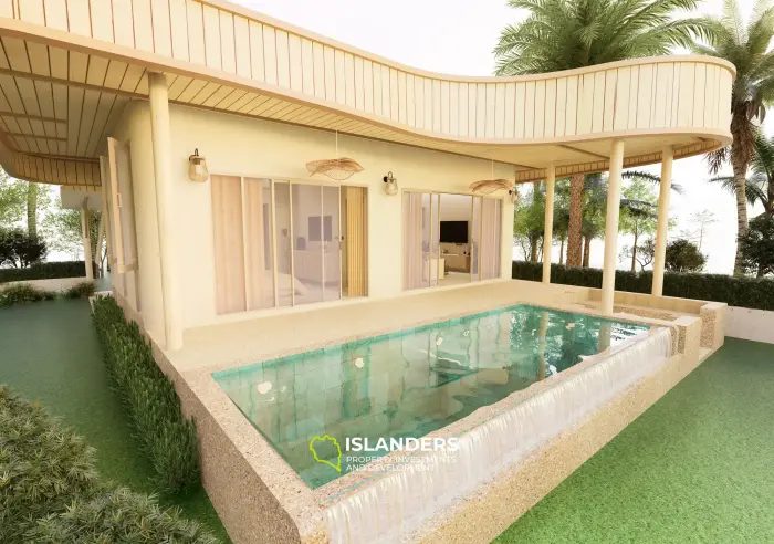 🏝️ ココナッツロフトヴィラ – プール付き1ベッドルームプライベート＆オープンプランのエレガンス