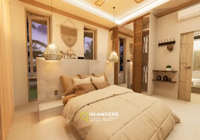 🌿 فيلا هارموني الاستوائية – منزل بتصميم من غرفتي نوم مع مسبح وإطلالات على الجبال