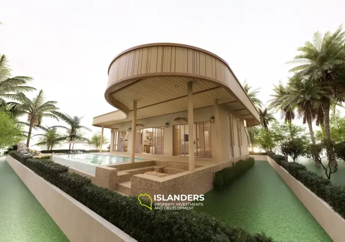 🌿 فيلا هارموني الاستوائية – منزل بتصميم من غرفتي نوم مع مسبح وإطلالات على الجبال