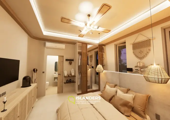 🌿 فيلا هارموني الاستوائية – منزل بتصميم من غرفتي نوم مع مسبح وإطلالات على الجبال