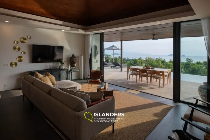 🌅 Oceanview Sunset Villa – 4BR Private Estate with Infinity Pool & Expansive Sea Views