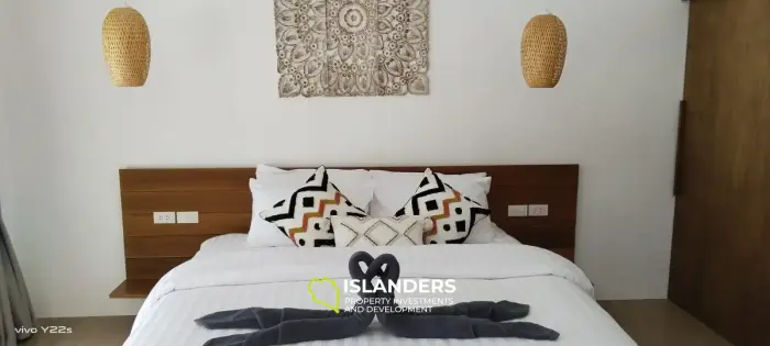 วิลล่าทรอปิคอลขนาดกว้าง 2 ห้องนอนพร้อมสระว่ายน้ำ