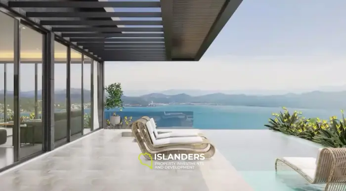 Amazing sea view villas in Srithanu – starts from 28.6 million THB