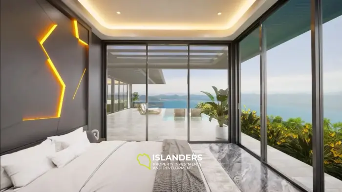 Amazing sea view villas in Srithanu – starts from 31.7 million THB