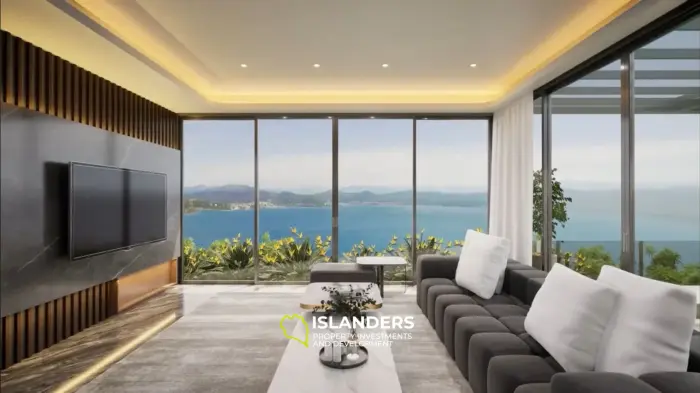 Amazing sea view villas in Srithanu – starts from 31.7 million THB