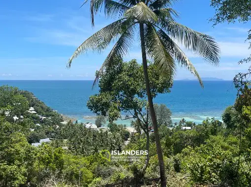 2 דונם של אדמת נוף לים במיקום מעולה