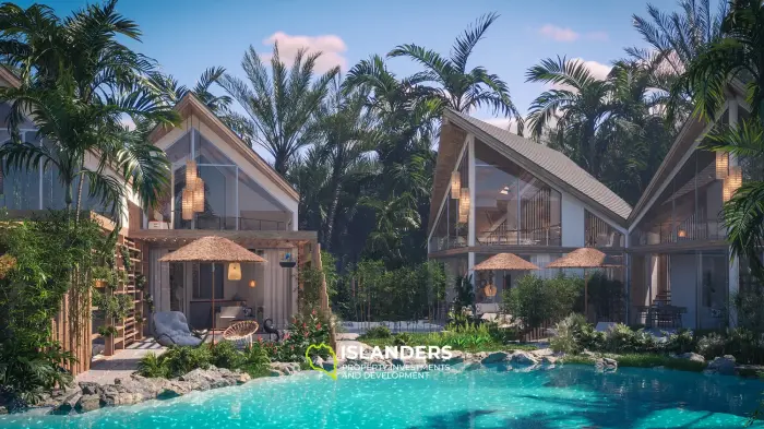 🌿 Villa VIP de 2 habitaciones con jardín extra – ¡Vida premium en la isla!