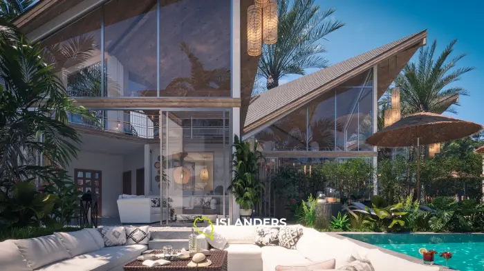 🌿 Villa VIP de 2 habitaciones con jardín extra – ¡Vida premium en la isla!