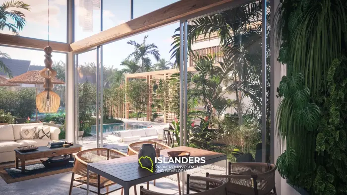🌿 Villa VIP de 2 habitaciones con jardín extra – ¡Vida premium en la isla!