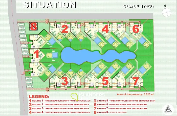 🌿 Villa VIP de 2 habitaciones con jardín extra – ¡Vida premium en la isla!