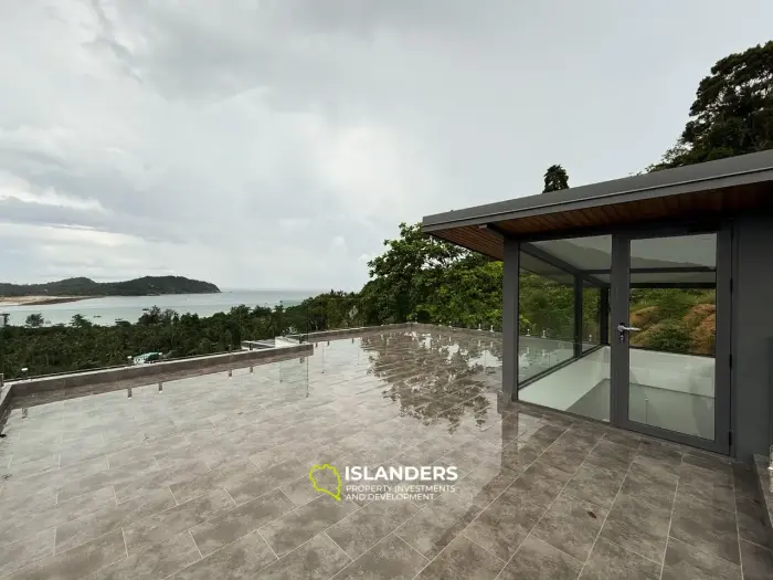 Ein außergewöhnliches 3-Zimmer-Haus mit Blick auf die Bucht.