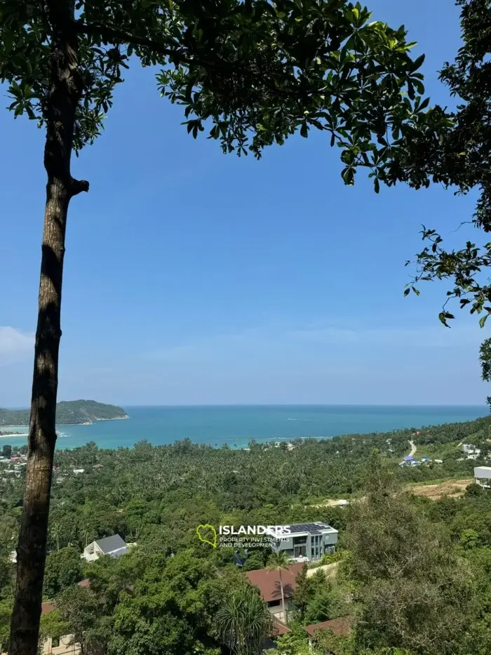 Grundstück mit Meerblick in Chaloklum – 7 RAI