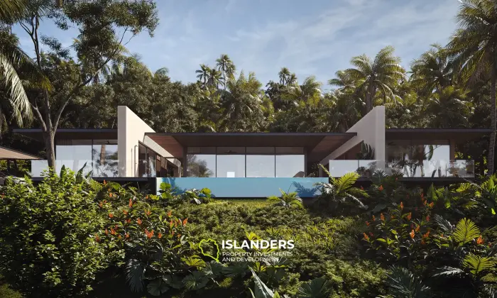 Luxury 3-BDR villas overlooking the sea 