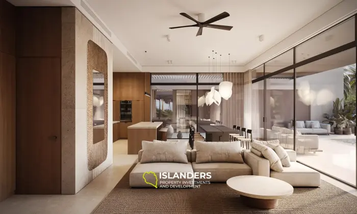 Luxury 3-BDR villas overlooking the sea 