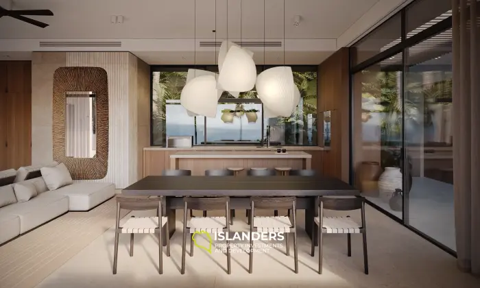 Luxury 3-BDR villas overlooking the sea 