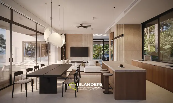 Luxury 3-BDR villas overlooking the sea 