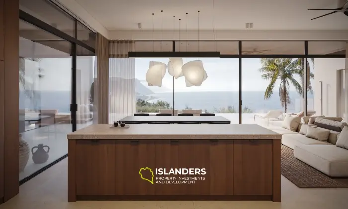 Luxury 3-BDR villas overlooking the sea 