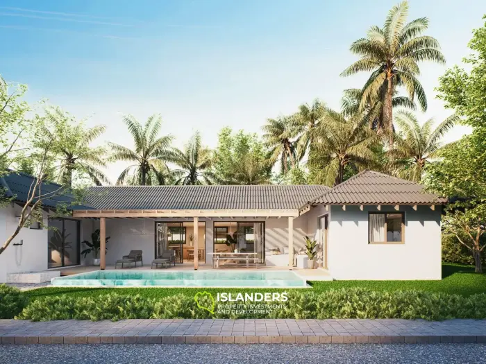 🌴 วิลล่าส่วนตัวของคุณในสวรรค์ – โครงการใหม่ในใจกลางเกาะพะงัน