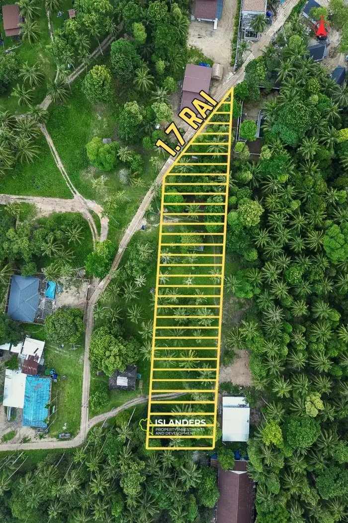 🌴 Terreno en venta – Srithanu, Koh Phangan 🌴