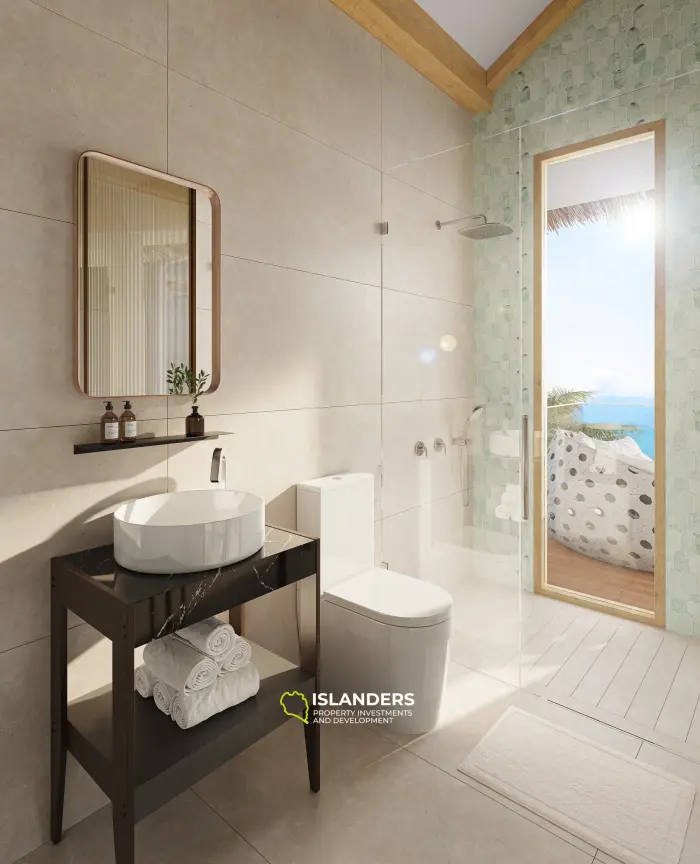 🏝 ¡Villas Tropicales de 1 Habitación con Vista al Mar y Piscina Privada! (Haad Salad)