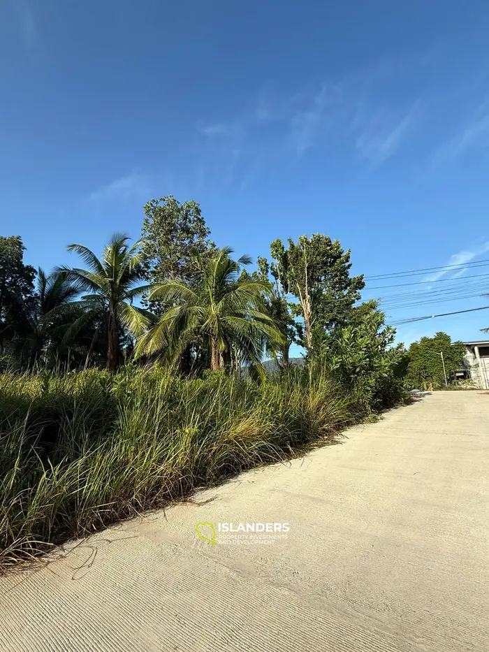 🌴 **Участок земли на продажу – Премиальный участок 2 Нган (800 кв. м) в Бан Мадуауан, Ко Пханган** 🌴
