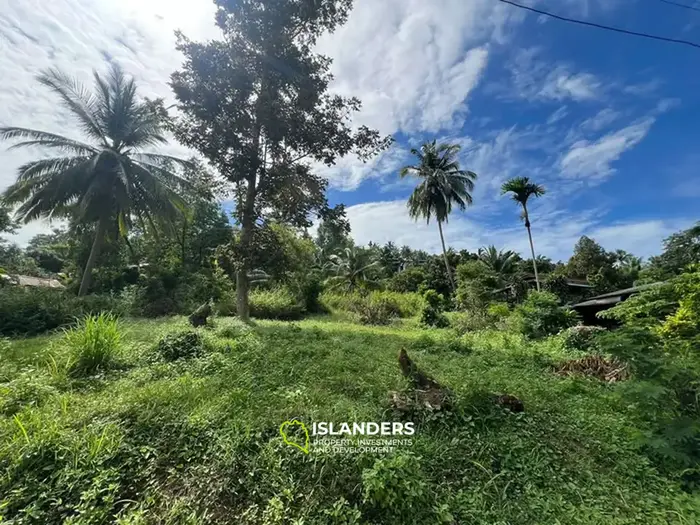 🌴 أرض مطلة على البحر 1.5 راي - موقع متميز في بانتاي، كوه بانغان