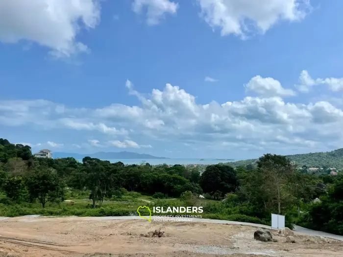 海の見える人気エリアの土地