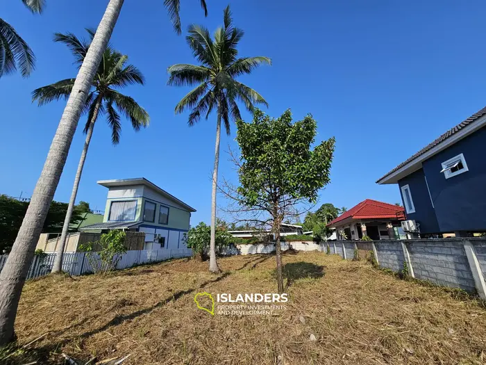 Terrain plat Madua Wan prêt à construire avec un accès facile.