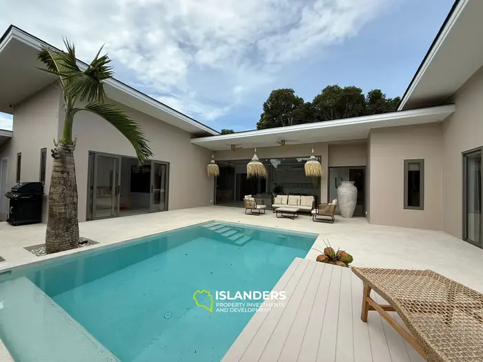 New 3 bdrm pool villa within walking distance to Fisherman's Village