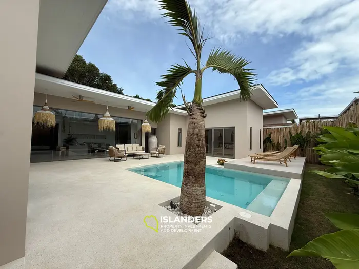 New 3 bdrm pool villa within walking distance to Fisherman's Village