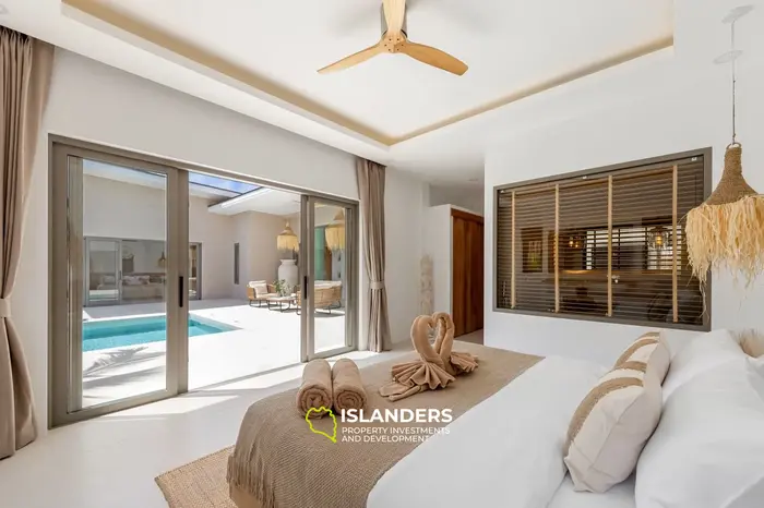 New 3 bdrm pool villa within walking distance to Fisherman's Village