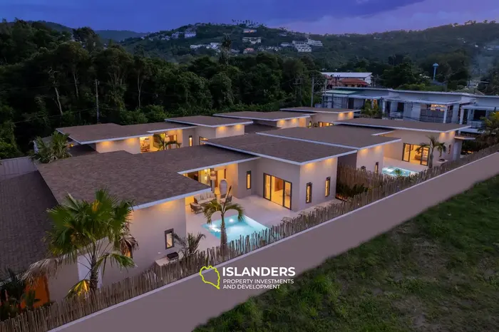 New 3 bdrm pool villa within walking distance to Fisherman's Village