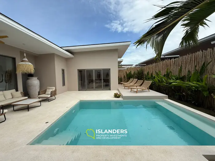 New 3 bdrm pool villa within walking distance to Fisherman's Village