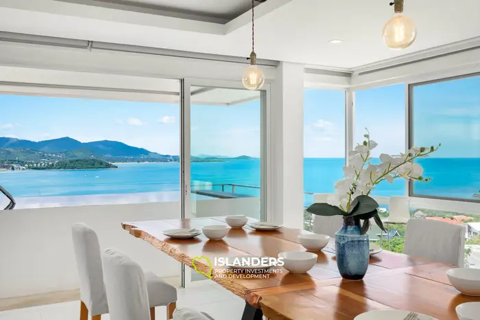 Penthouse 3 bdrm with pool and sea view after complete renovation
