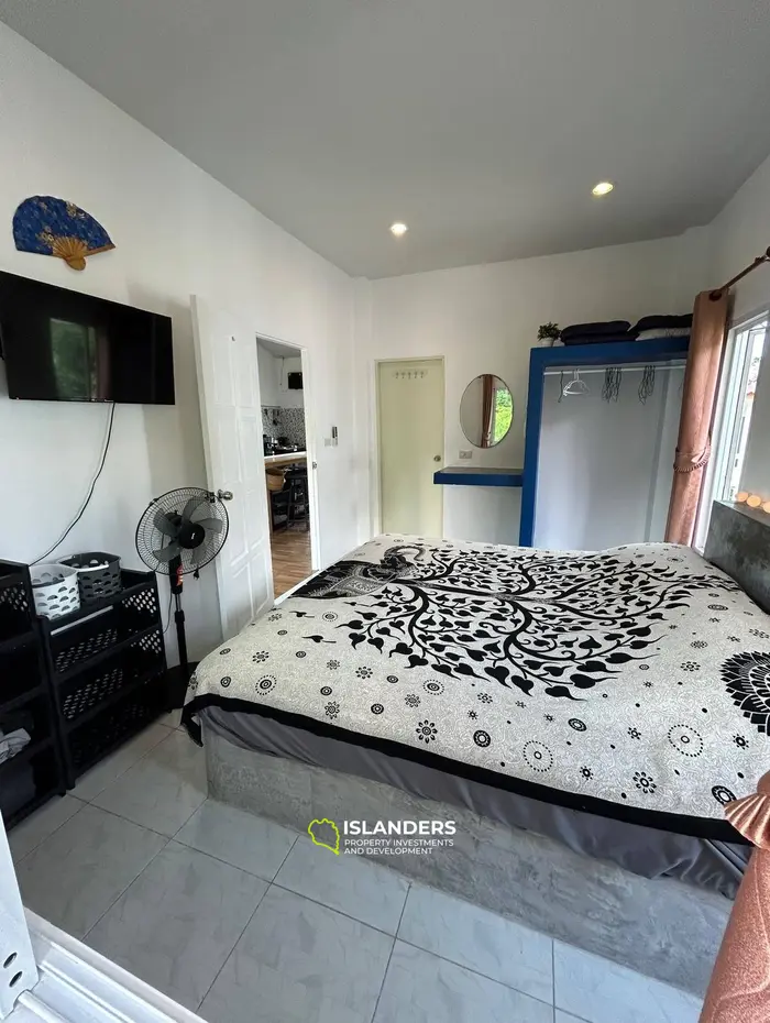 Gemütliches 1-Zimmer-Haus mit Bergblick