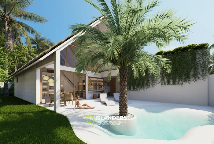 🌴 فيلات استوائية – استثمر في الحياة في جنة استوائية!