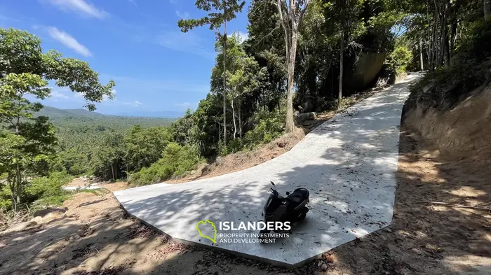 🌿 Ocean View Land for Sale – Koh Phangan 🌅
