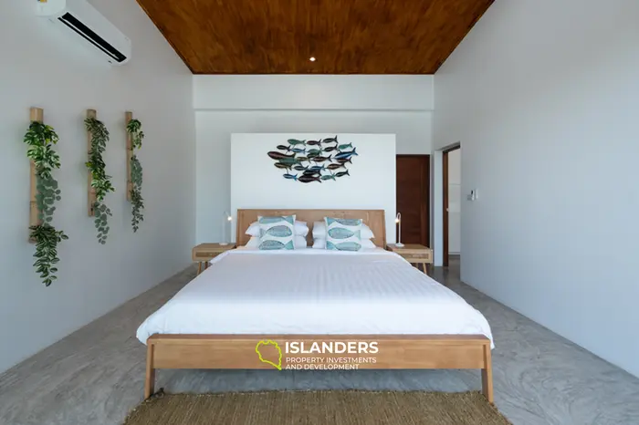 🌿 Oportunidad Rara – Villa de 1 Dormitorio con Piscina y Vistas a la Montaña Lista para Mudarse en Koh Phangan