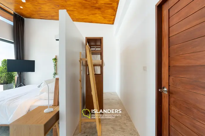 🌿 Oportunidad Rara – Villa de 1 Dormitorio con Piscina y Vistas a la Montaña Lista para Mudarse en Koh Phangan