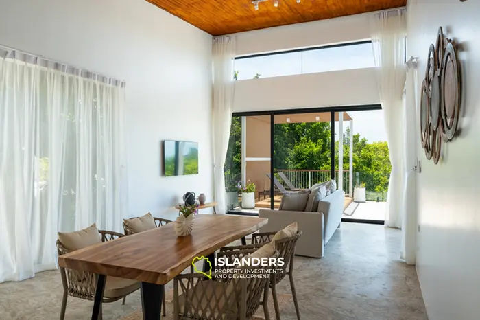 🌿 Oportunidad Rara – Villa de 1 Dormitorio con Piscina y Vistas a la Montaña Lista para Mudarse en Koh Phangan