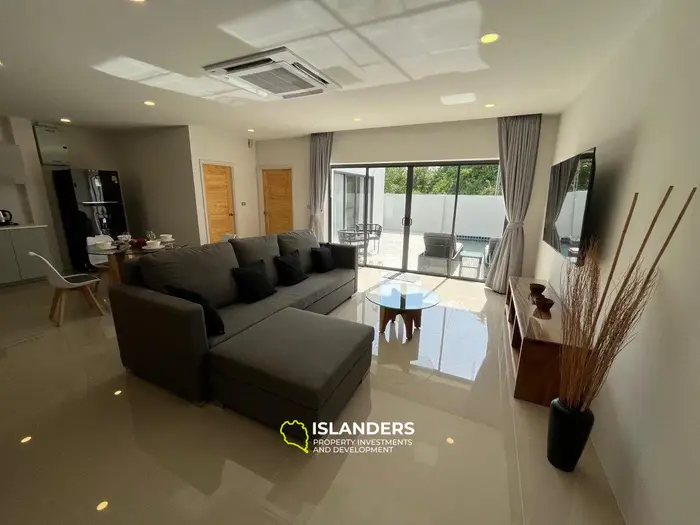 Villa avec piscine 2 chambres