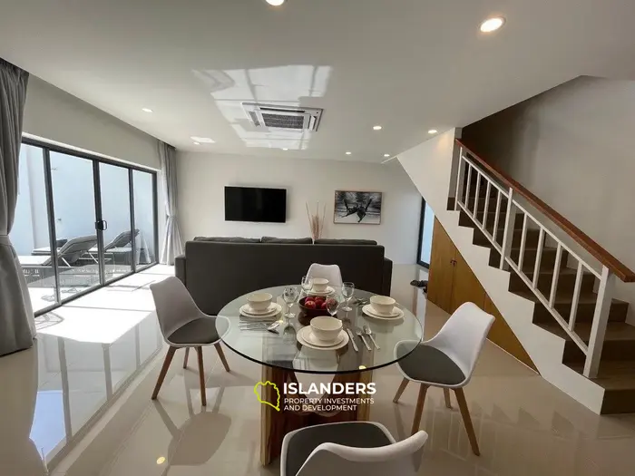 Villa avec piscine 2 chambres