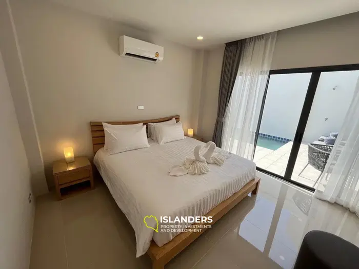 Villa avec piscine 2 chambres