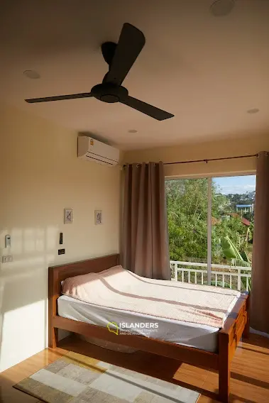 Villa avec piscine 2 chambres dans un quartier calme.