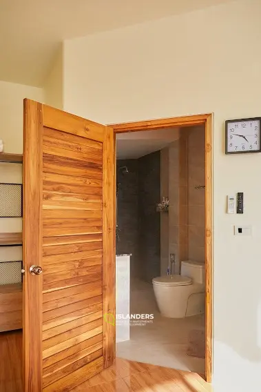 Villa avec piscine 2 chambres dans un quartier calme.