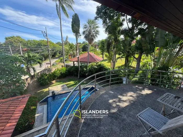 Spacious 4 bdrm pool villa in the north of Koh Samui