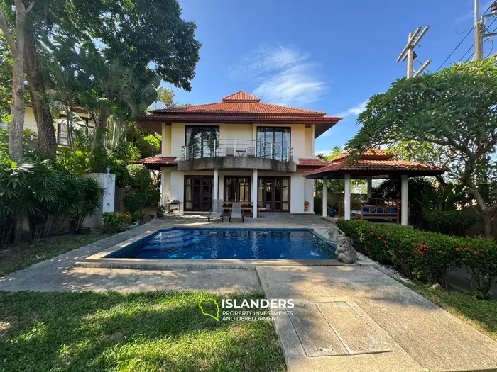 Spacious 4 bdrm pool villa in the north of Koh Samui